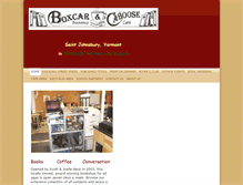 Tablet Screenshot of boxcarandcaboose.com